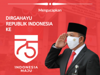 Dirgahayu RI ke 75 Pak Tornanda